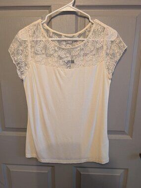Lace-Necked Shirt